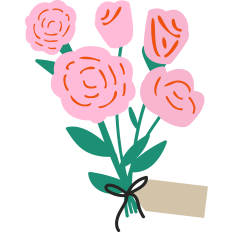 Bunch of Roses for Valentine's Day
