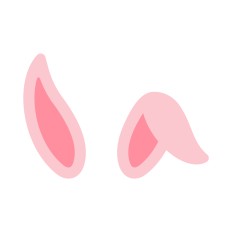 Bunny Ears SVG | Easter Bunny SVG | Easter SVG