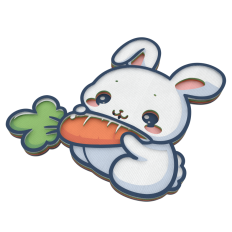 Cute Layered Bunny