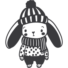 Bunny with Hat