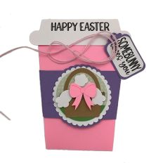 Bunny Basket Mug and Sleeve A2 Gift Card Holder