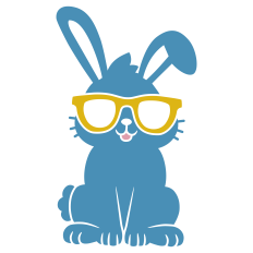 Bunny with Sunglasses