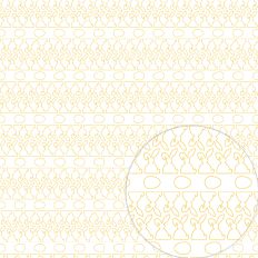 ORANGE BUNNY AND EGG SILHOUETTE LINEART PATTERN RABEA BILZ