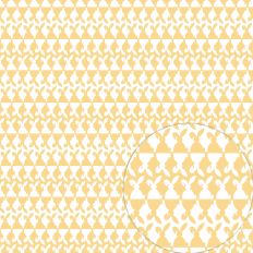 BUNNY STRIPES HORIZONTAL TWO TONE ORANGE – RABEA BILZ