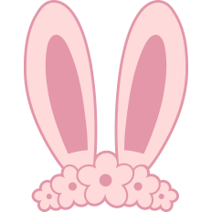 Easter Bunny Ears Floral Crown