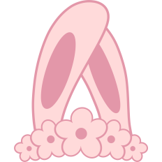 Easter Bunny Ears Floral Crown