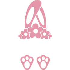 Easter Bunny Ears And Feet
