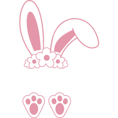 Easter Bunny Ears And Feet