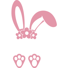 Easter Bunny Ears And Feet