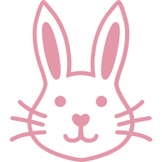 Easter Bunny Head