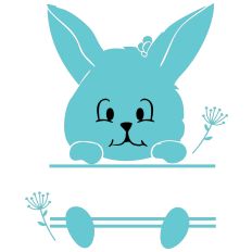 Bunny Name Frame 
