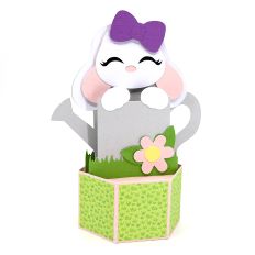 Bunny Pail Pop Up Card
