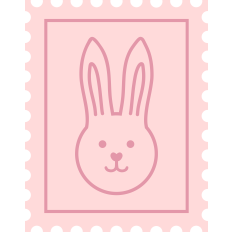 Easter Bunny Stamp