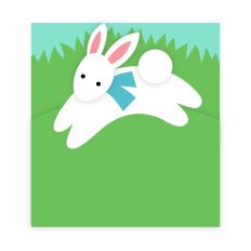 Bunny Tuck In Card