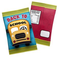 Bus Back To School Chip Bag