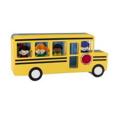 Bus Slimline Box Card SVG