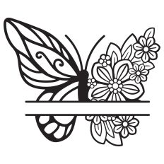 Butterfly Borders Design