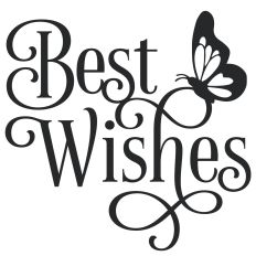 Best Wishes Butterfly Quote