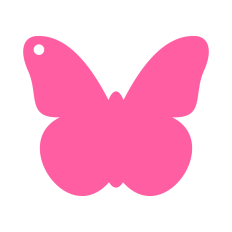 Gift Tag SVG | Butterfly SVG | Spring SVG