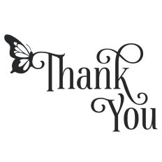 Thank You Butterfly Quote