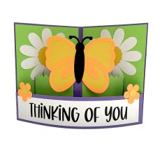 Thinking Of You Curvy Card