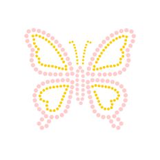 Fluttery Rhinestone Butterfly