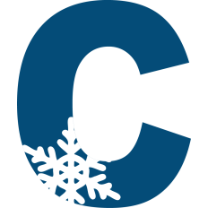 Snowflake Monogram C