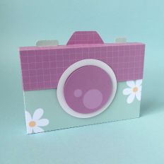 Mother's Day Album Box - Camera with photos