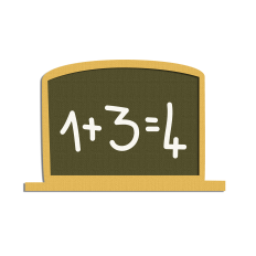 Blackboard svg cutting file