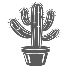 Potted Cactus