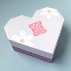 Mother's Day Heart Box - I Love you Mom