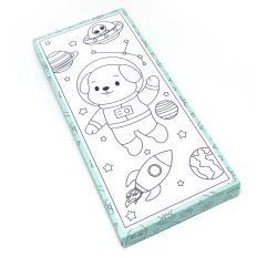 Coloring Box | Cute Astronaut Dog
