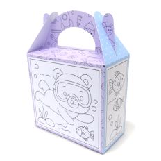 Coloring Box| Cute Diving Bear