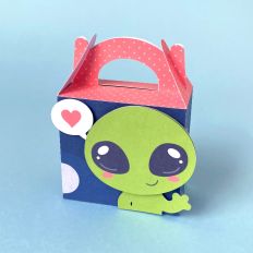 Cute Alien Handle Box