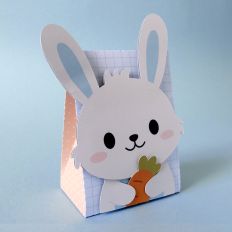 Cute Green Easter Bunny Box