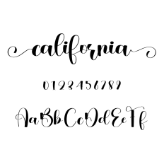 California Font