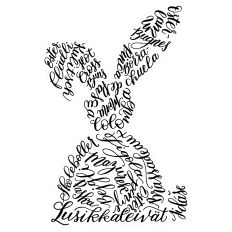 CALLIGRAPHY BUNNY INT’L EASTER BAKERY SPECIALTIES - RABEA