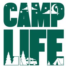 Camp Life SVG Cut File
