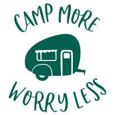 Camp More Worry Less SVG Cut File