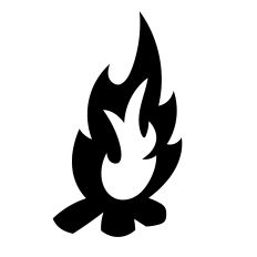 Bonfire clipart