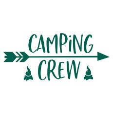 Camping Crew SVG Quote
