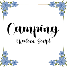 Camping Font