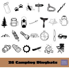 Camping Dingbats