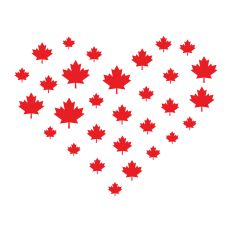 Heart with Maple Leaves