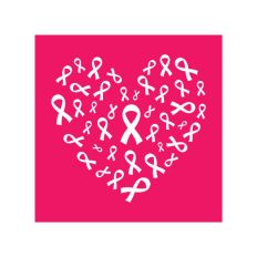 Cancer Ribbon Stencil