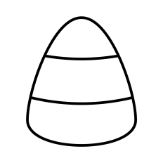 Candy Corn SVG | Halloween SVG | Trick or Treat