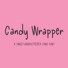 Candy Wrapper Sans Font