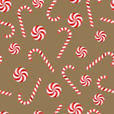 Sparkle Christmas -  Candy Cane Kraft