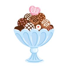 Valentines Candy Dish