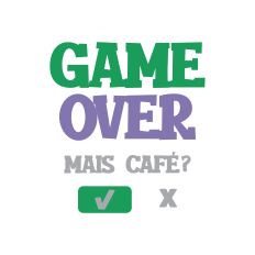 Game over mug Vynil project